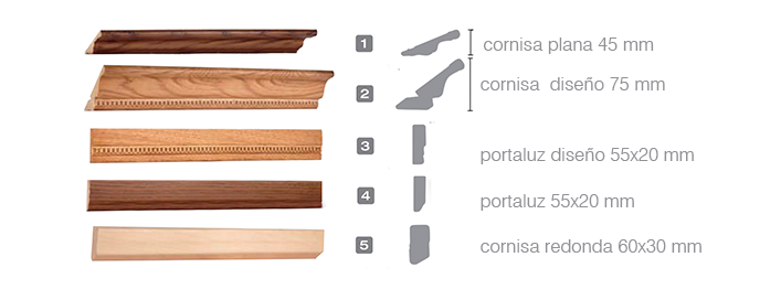 cornisas y molduras